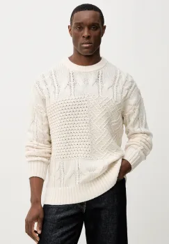 Tommy Hilfiger pulover din amestec de lana imagine