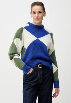 Tommy Hilfiger pulover din amestec de lana de alpaca imagine