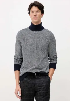 Tommy Hilfiger pulover din amestec de lana imagine