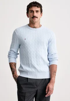 Tommy Hilfiger  pulover pentru barbati din bumbac imagine