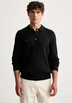 Tommy Hilfiger pulover pentru barbati din bumbac imagine