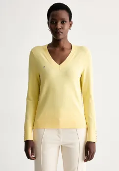 Tommy Hilfiger pulover pentru femei cu bumbac imagine