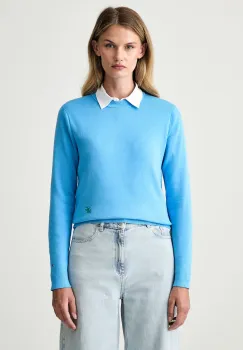 Tommy Hilfiger pulover pentru femei din bumbac imagine