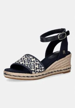 Tommy Hilfiger sandale wedges TH MID ESPAD WEDGE JACQUARD imagine