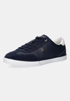 Tommy Hilfiger TH CHIC LOW VULC tenisi pentru femei din piele imagine