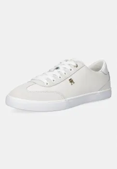 Tommy Hilfiger TH CHIC LOW VULC tenisi pentru femei din piele imagine