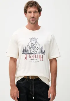 Tommy Hilfiger tricou pentru barbati, din bumbac imagine