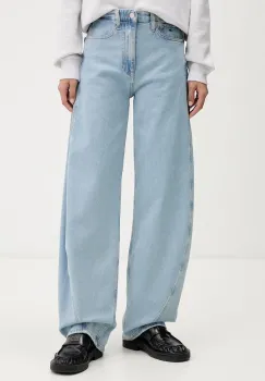 Tommy Jeans blugi barrel pentru femei imagine