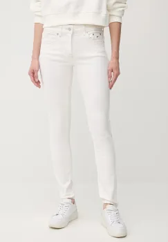 Tommy Jeans blugi culoarea bej, DW0DW20667 imagine