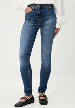 Tommy Jeans blugi culoarea bleumarin, DW0DW21740 imagine