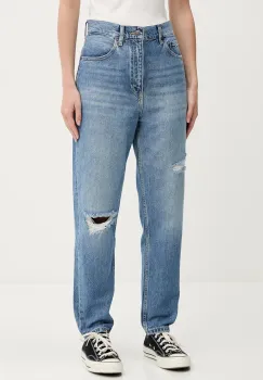 Tommy Jeans blugi high waist, DW0DW20040 imagine