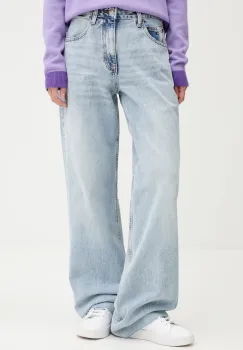 Tommy Jeans blugi high waist, DW0DW21412 imagine