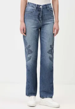 Tommy Jeans blugi high waist, DW0DW21519 imagine