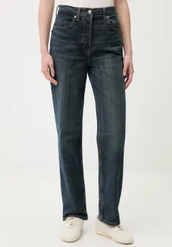 Tommy Jeans blugi high waist, DW0DW21801 imagine
