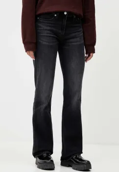Tommy Jeans blugi high waist, DW0DW22132 imagine