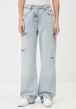 Tommy Jeans blugi high waist, DW0DW22139 imagine