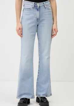 Tommy Jeans blugi high waist, DW0DW22620 imagine