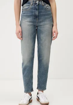 Tommy Jeans blugi high waist, DW0DW22625 imagine