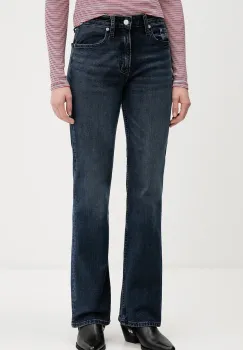 Tommy Jeans blugi high waist, DW0DW22626 imagine