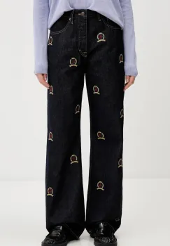 Tommy Jeans blugi high waist, DW0DW22728 imagine