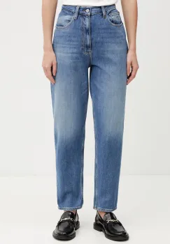 Tommy Jeans blugi mom fit pentru femei imagine