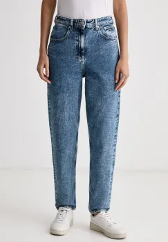 Tommy Jeans blugi mom fit pentru femei imagine