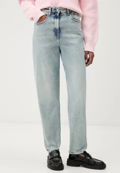 Tommy Jeans blugi relaxed fit pentru femei imagine