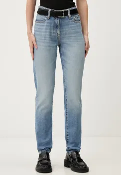 Tommy Jeans blugi slim fit pentru femei imagine