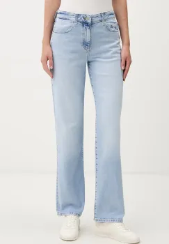 Tommy Jeans blugi straight pentru femei imagine