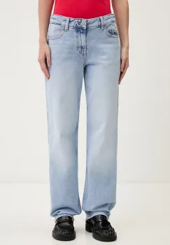 Tommy Jeans blugi straight pentru femei imagine