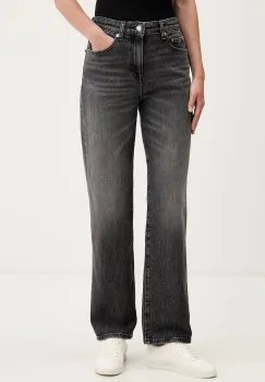 Tommy Jeans blugi straight pentru femei imagine