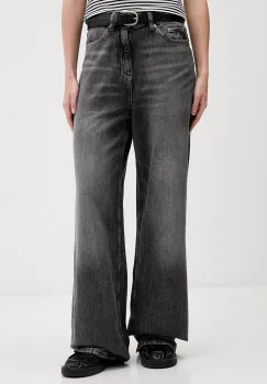 Tommy Jeans blugi wide leg de dama imagine