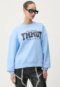 Tommy Jeans bluza femei, cu imprimeu, DW0DW19845 imagine