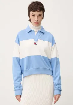 Tommy Jeans bluza femei, modelator, DW0DW18705 imagine