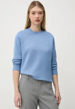 Tommy Jeans bluza femei, neted, DW0DW19959 imagine