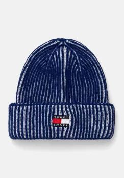 Tommy Jeans caciula din tricot gros, AW0AW16785 imagine