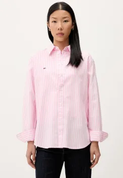Tommy Jeans Camasa de dama din bumbac imagine