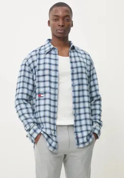 Tommy Jeans camasa din bumbac barbati, cu guler clasic, regular fit, DM0DM20239 imagine