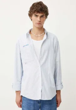 Tommy Jeans camasa din bumbac barbati, cu guler clasic, relaxed, DM0DM19526 imagine