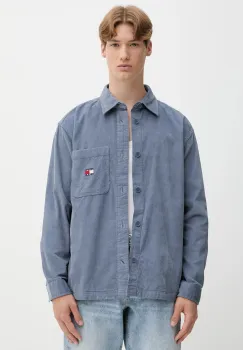 Tommy Jeans camasa din bumbac cu guler clasic, regular, DM0DM21698 imagine