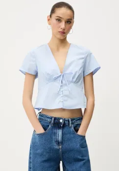 Tommy Jeans camasa din bumbac regular, DW0DW21352 imagine
