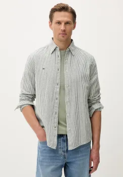 Tommy Jeans camasa pentru barbati, cu in imagine