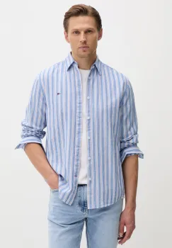 Tommy Jeans camasa pentru barbati, cu in imagine