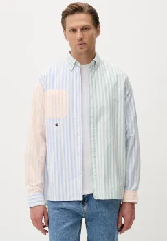 Tommy Jeans camasa pentru barbati, din bumbac imagine
