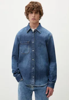 Tommy Jeans camasa pentru barbati, din denim imagine
