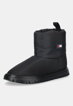 Tommy Jeans cizme de iarna TJW SNOW BOOT culoarea negru, EN0EN02823 imagine