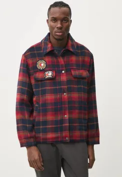 Tommy Jeans geaca barbati, culoarea albastru marin, de tranzitie, DM0DM21267 imagine