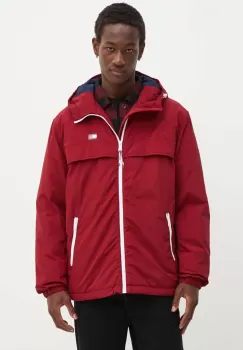 Tommy Jeans geaca barbati, culoarea bordo, de iarna, DM0DM18908 imagine