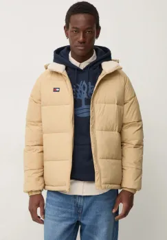 Tommy Jeans geaca barbati, culoarea maro, de iarna, DM0DM20003 imagine