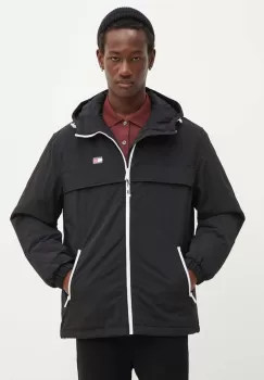 Tommy Jeans geaca barbati, culoarea negru, de iarna, DM0DM18908 imagine